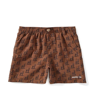 Properly Tied Little Boys Deer Mallard Shorts