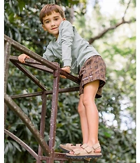 Properly Tied Little Boys Deer Mallard Shorts