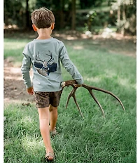 Properly Tied Little Boys Deer Mallard Shorts