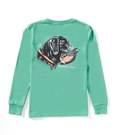 Properly Tied Little Boys Good Catch Long Sleeve T-Shirt