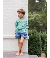 Properly Tied Little Boys Good Catch Long Sleeve T-Shirt