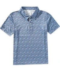 Properly Tied Little Boys Inlet Ducks Performance Polo Shirt