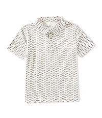Properly Tied Little Boys Inlet Pointer Performance Polo Shirt