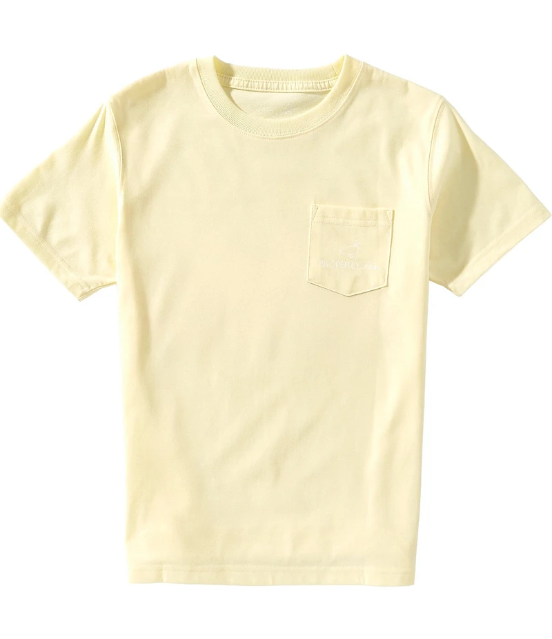 Properly Tied Little Boys Leader Board Graphic Short Sleeve T-Shirt