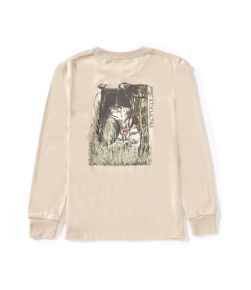 Properly Tied Little Boys Mossy Oak Lab Long Sleeve T-Shirt