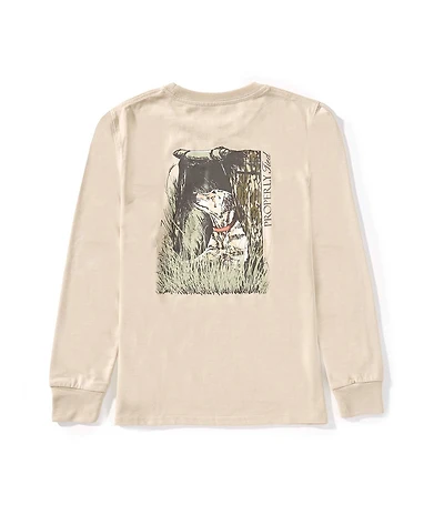 Properly Tied Little Boys Mossy Oak Lab Long Sleeve T-Shirt