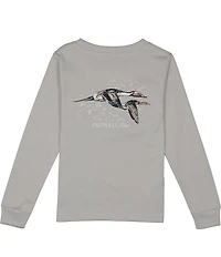 Properly Tied Little Boys Pintails Long Sleeve T-Shirt
