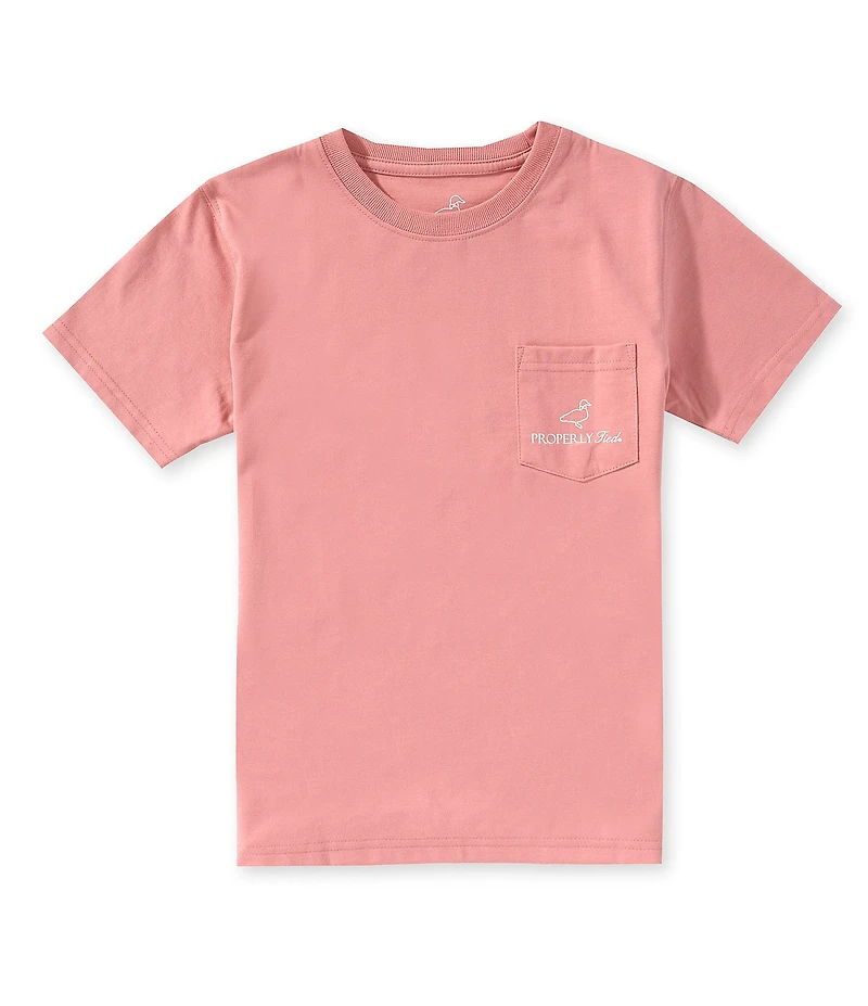 Properly Tied Little Boys Rainbow Trout Short-Sleeve T-Shirt