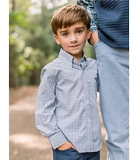 Properly Tied Little Boys Seasonal Sports Button-Front Shirt