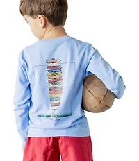 Properly Tied Little Boys Southeastern Showdown Long Sleeve Graphic T-Shirt