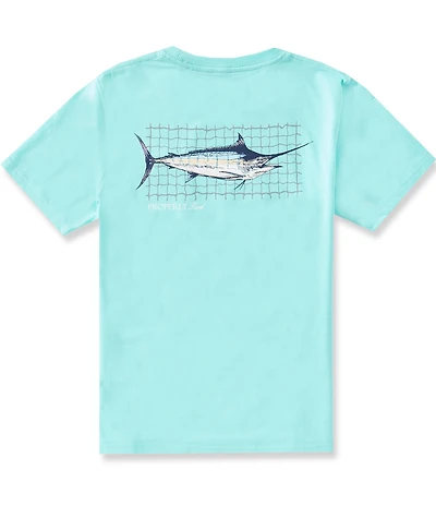 Properly Tied Little Boys Swordfish Short Sleeve Graphic T-Shirt
