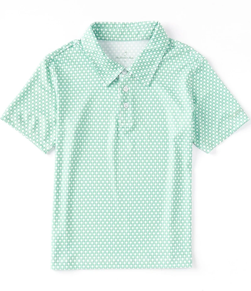 Properly Tied Big Boys Inlet Print Polo