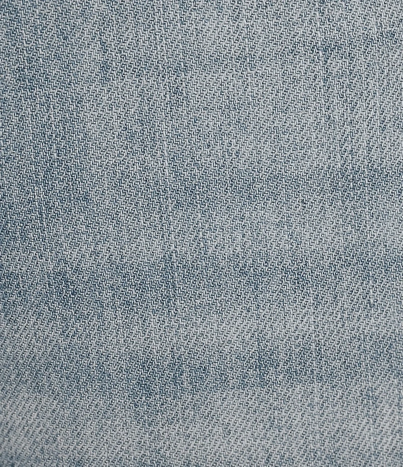 Prosperity Light Denim High Rise Wide Leg Raw Hem Trouser Jeans