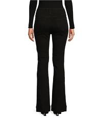 Prosperity Black Denim Mid Rise Trouser Bootcut Jeans