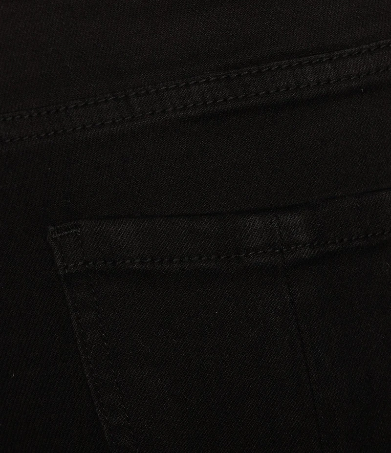 Prosperity Black Denim Mid Rise Trouser Bootcut Jeans