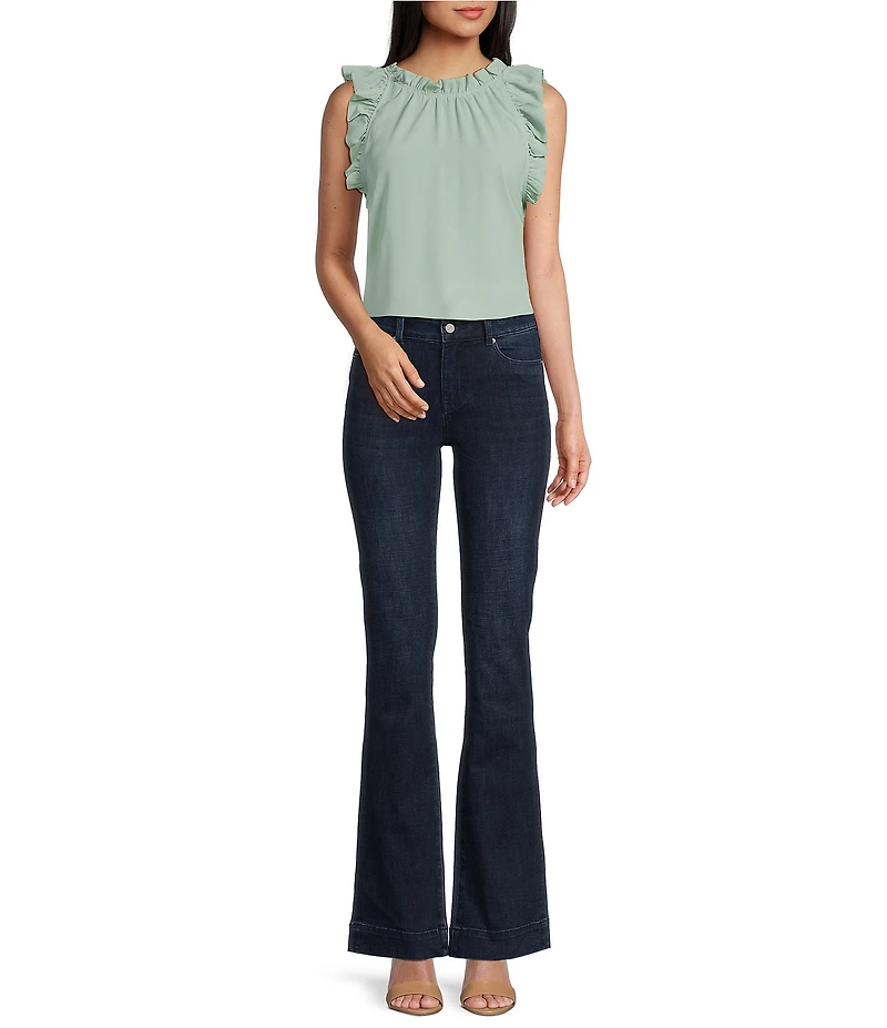 Prosperity Denim Mid Rise Trouser Bootcut Jeans