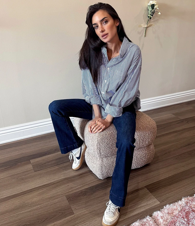 Prosperity Denim Mid Rise Trouser Bootcut Jeans