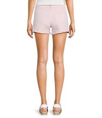 Prosperity Denim Floral Embroidered Shorts