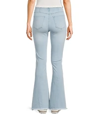Prosperity Denim Pull-On Seamed Front Flared Jeans