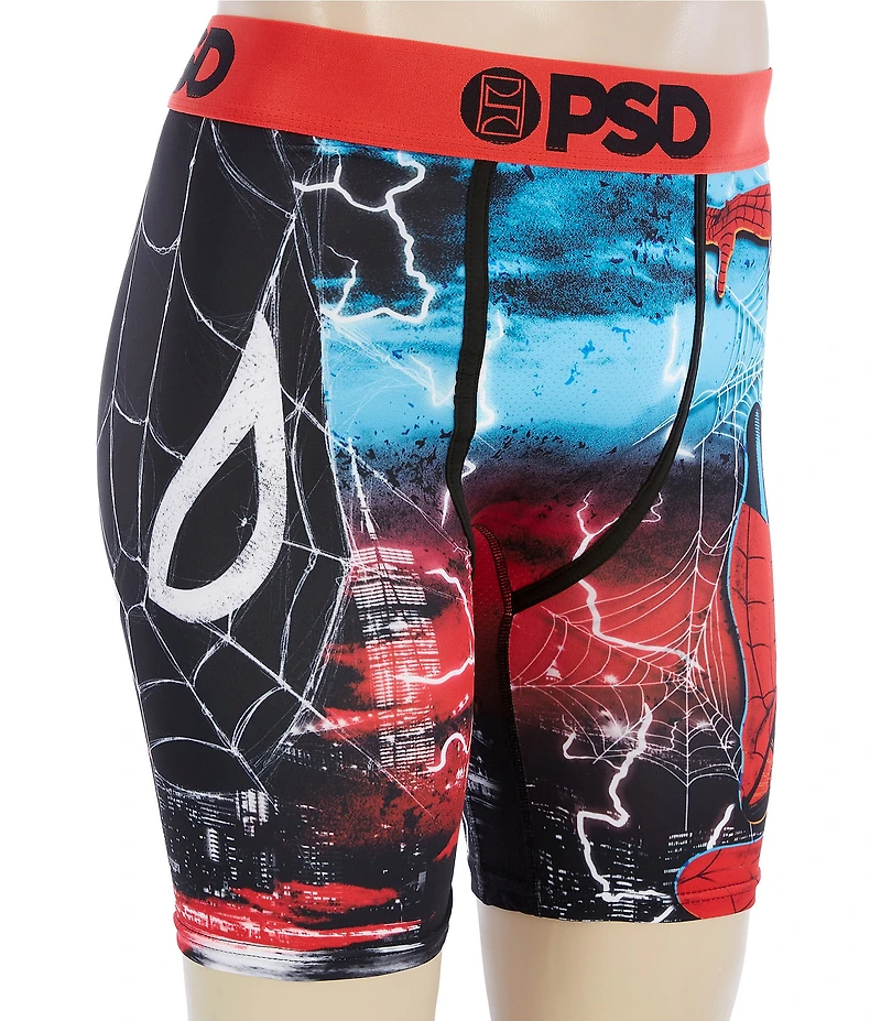 PSD Spider Man Day 7#double; Inseam Boxer Briefs