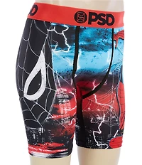 PSD Spider Man Day 7#double; Inseam Boxer Briefs