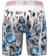 PSD The Benjis Melts Print 7#double; Inseam Standard Length Boxer Briefs