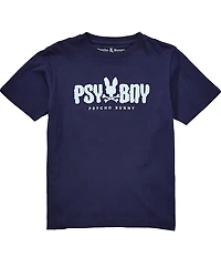 Psycho Bunny Big Boys Short Sleeve Otto Graphic T-Shirt