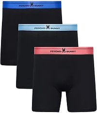 Psycho Bunny 5.5#double; Boxer Briefs 3-Pack