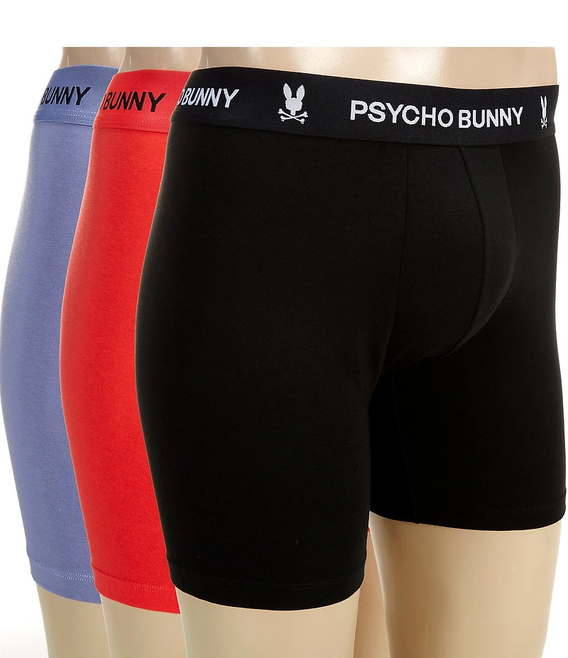 Psycho Bunny 3-Pack 5.5#double; Boxer Briefs