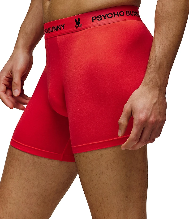 Psycho Bunny 3-Pack 5.5#double; Boxer Briefs