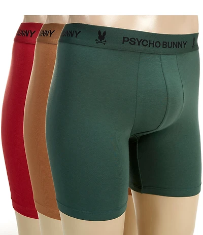 Psycho Bunny 3-Pack 5.5#double; Boxer Briefs