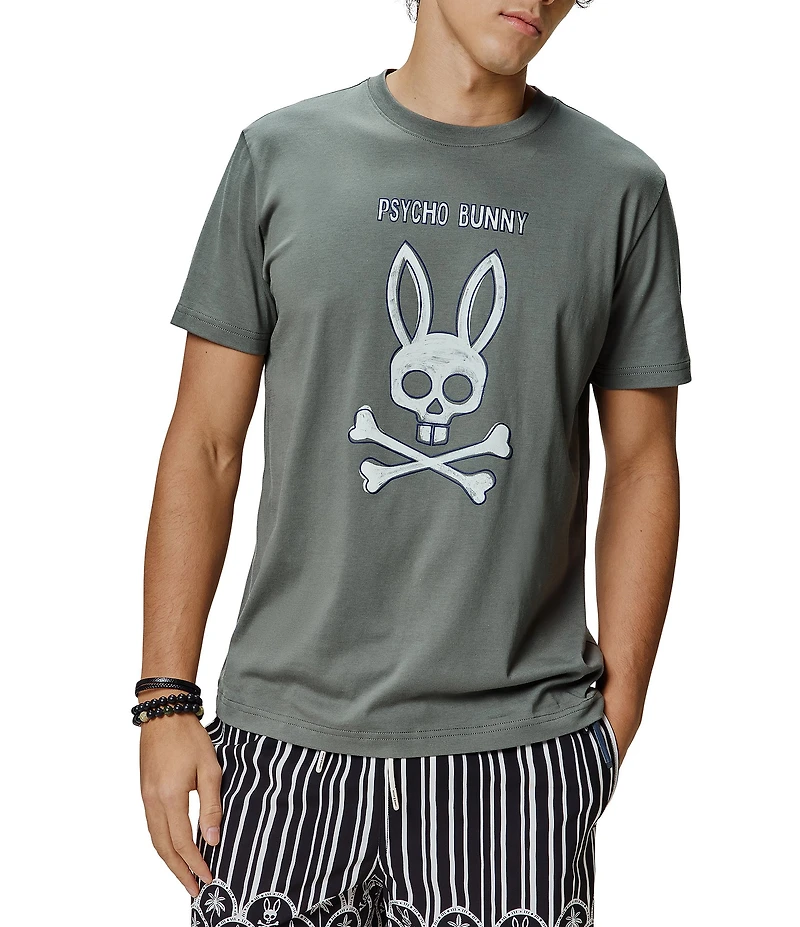 Psycho Bunny Adler Graphic Short Sleeve T-Shirt
