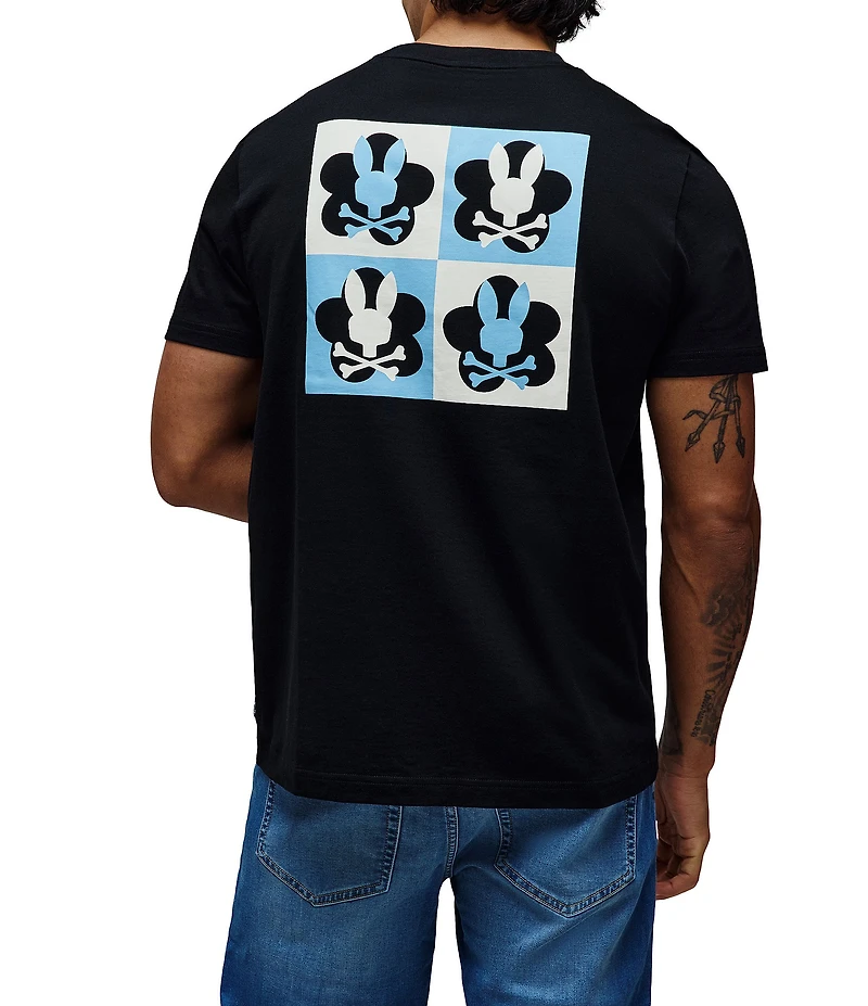 Psycho Bunny Aiden Back Graphic Short Sleeve T-Shirt