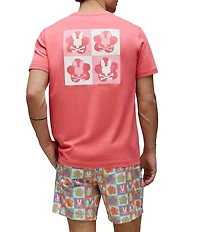 Psycho Bunny Aiden Back Graphic Short Sleeve T-Shirt