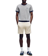 Psycho Bunny Ali Jacquard Knit Short Sleeve T-Shirt