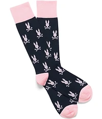 Psycho Bunny All Over Bunny Dress Socks
