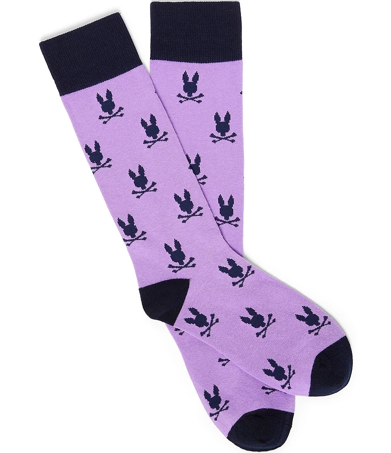 Psycho Bunny All Over Bunny Dress Socks