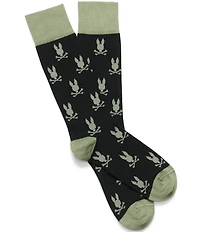 Psycho Bunny All Over Bunny Dress Socks