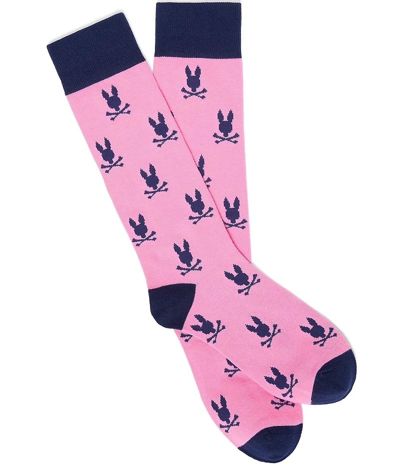 Psycho Bunny All Over Bunny Dress Socks