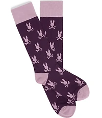 Psycho Bunny All Over Bunny Dress Socks