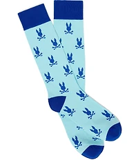 Psycho Bunny All Over Bunny Dress Socks