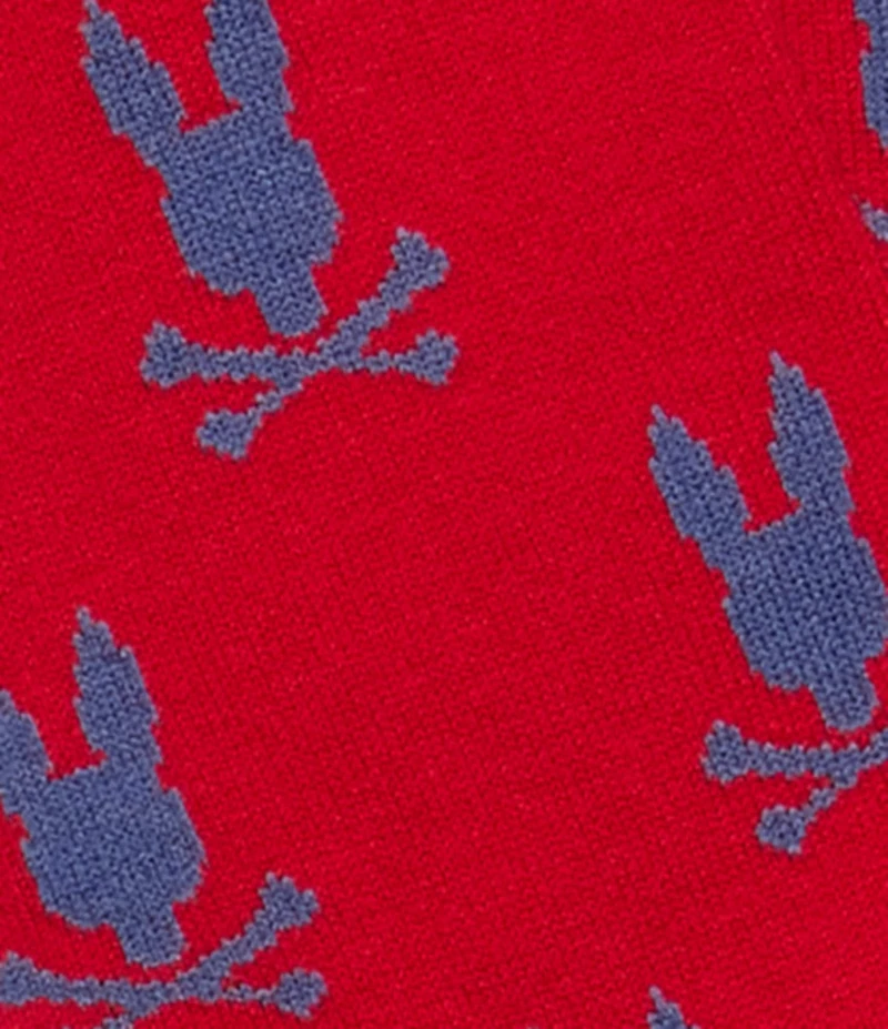 Psycho Bunny All Over Bunny Dress Socks