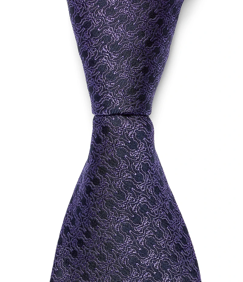 Psycho Bunny All Over Bunny Print 3 1/4#double; Silk Ties