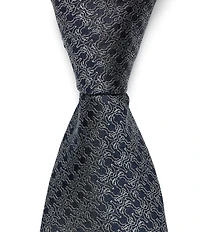 Psycho Bunny All Over Bunny Print 3 1/4#double; Silk Ties