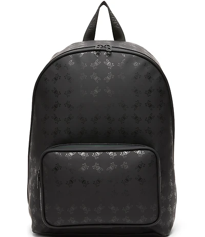 Psycho Bunny Allover Bunny Signature Printed Backpack
