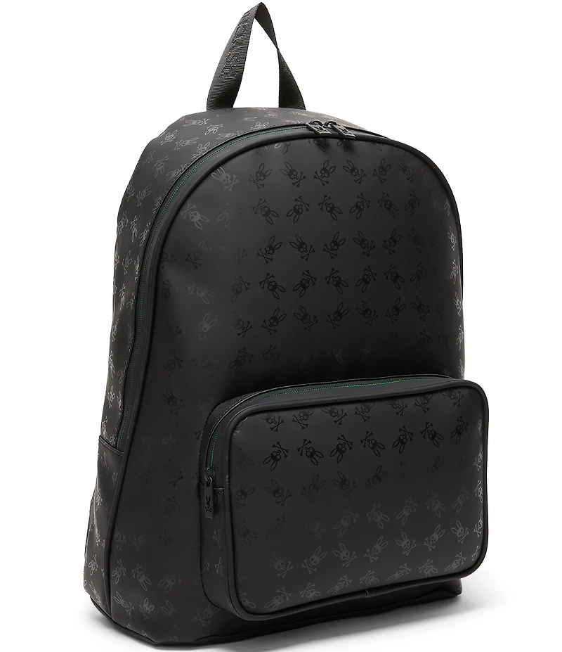 Psycho Bunny Allover Bunny Signature Printed Backpack