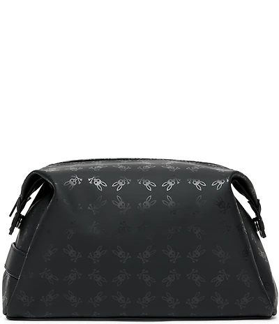 Psycho Bunny Allover Bunny Signature Printed Dopp Kit