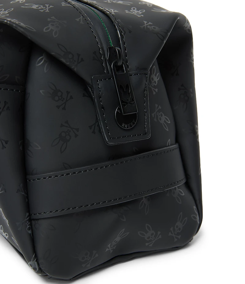 Psycho Bunny Allover Bunny Signature Printed Dopp Kit