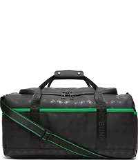 Psycho Bunny Allover Bunny Signature Printed Duffel Bag