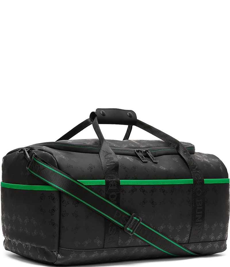 Psycho Bunny Allover Bunny Signature Printed Duffel Bag